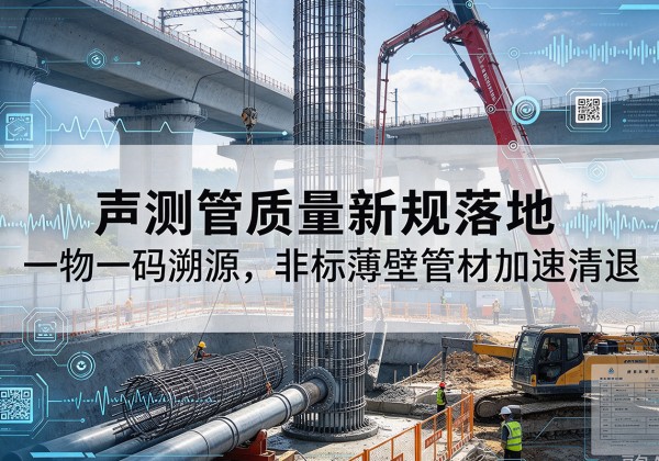 晋源声测管质量新规落地，一物一码溯源，非标薄壁管材加速清退