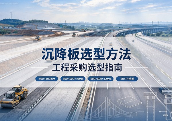 晋源沉降板选择方法
