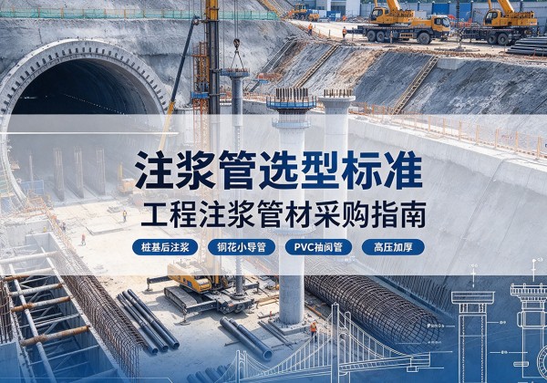 晋源注浆管选型标准